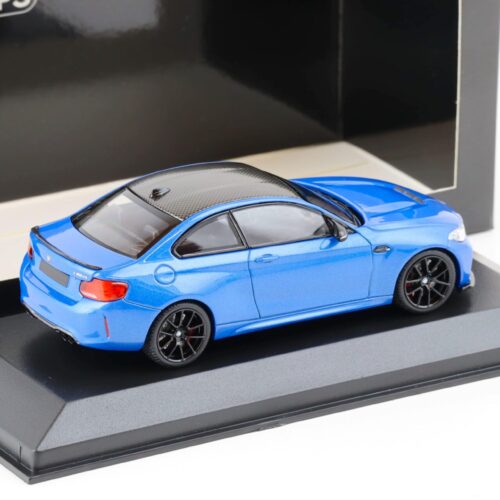 1:43 Minichamps BMW M2 CS Coupe Misano blue/ black wheels 2020