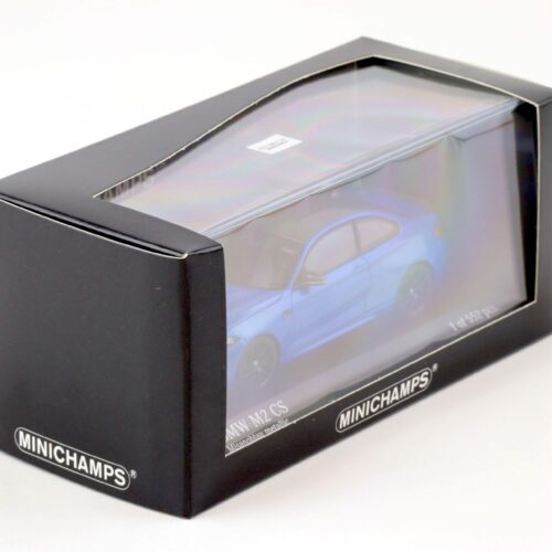 1:43 Minichamps BMW M2 CS Coupe Misano blue/ black wheels 2020