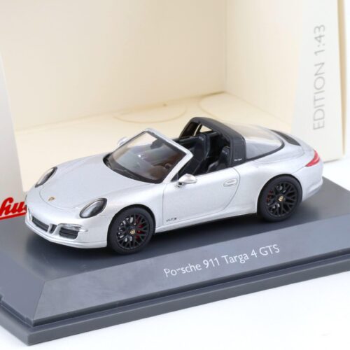 1:43 Schuco Porsche 911 (991) Targa 4 GTS silver metallic