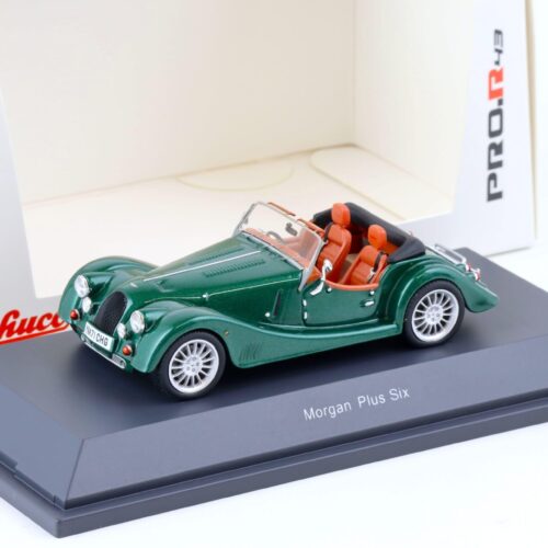 1:43 Schuco PRO.R43 Spark Morgan Plus Six open Top green metallic