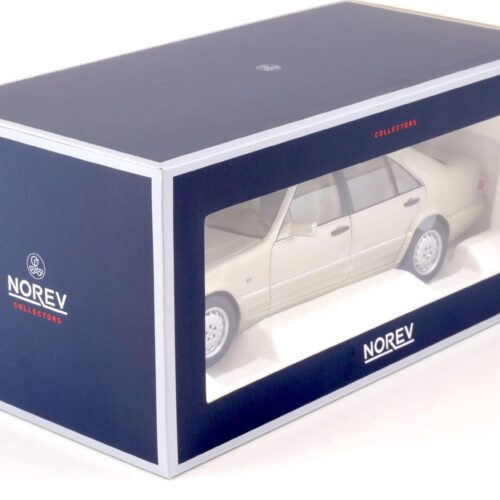 1:18 Norev Mercedes S-Klasse S600 W140 Limousine 1997 Smoke silver metallic