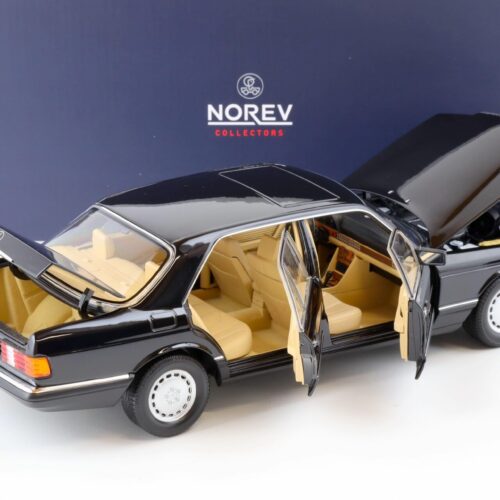 1:18 Norev Mercedes 560 SEL W126 Limousine 1989 black metallic