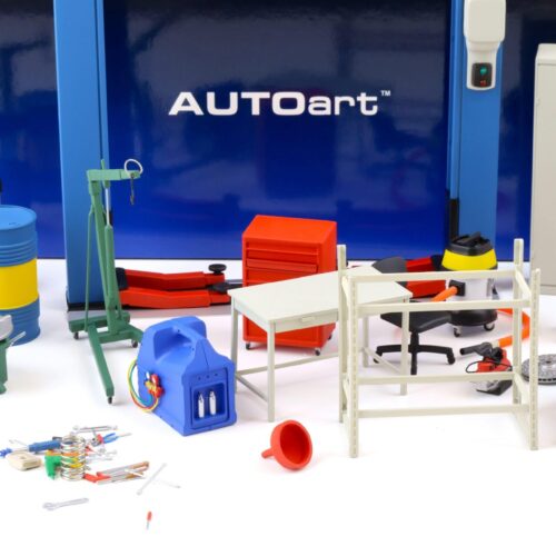 1:18 AUTOart Werkstatt GARAGE Kit SET Version 2 Zubehör Diorama 49111