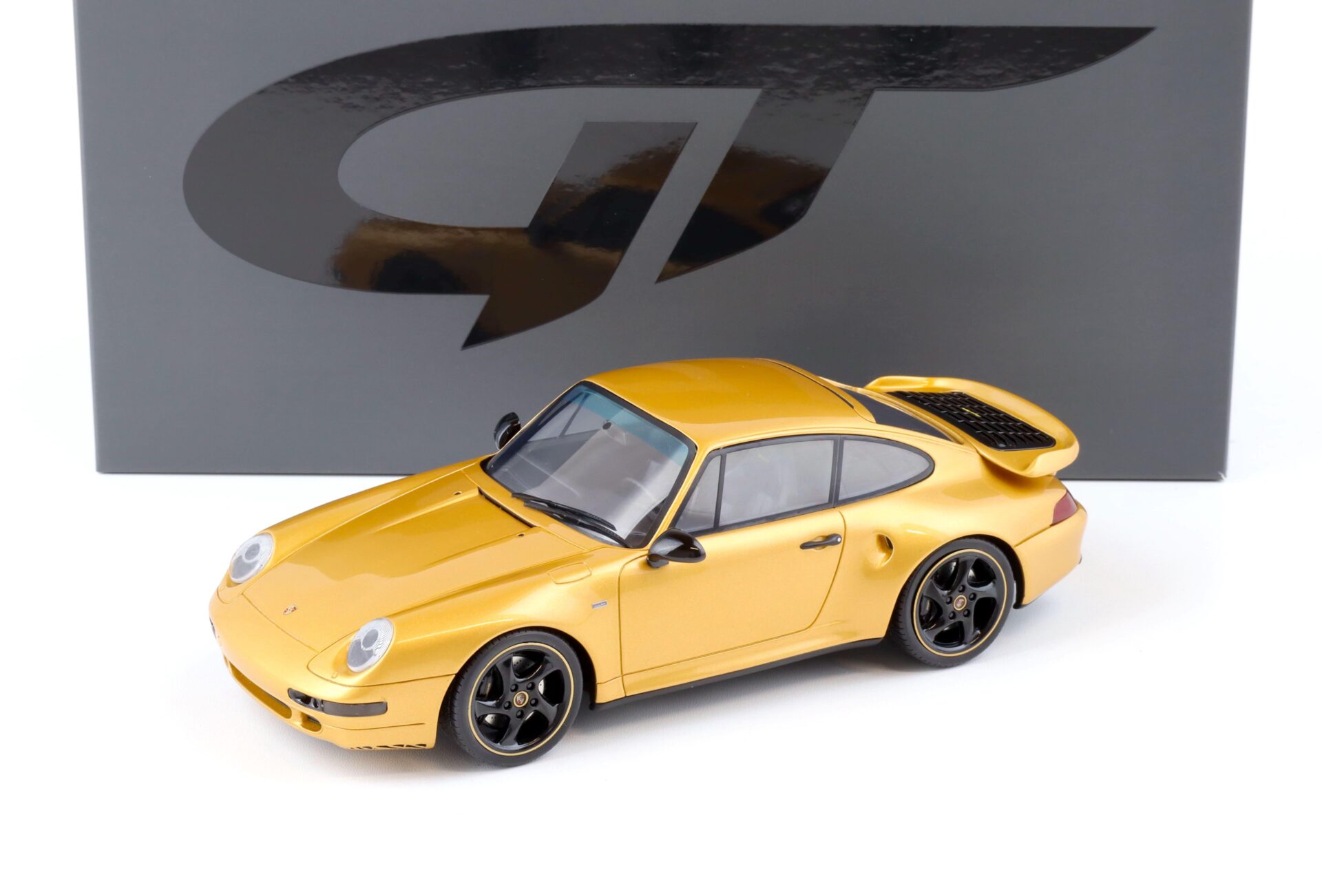 ID 76700 orig.jpg 1:18 GT Spirit GT836 Porsche 911 (993) Turbo S Gold Edition 2018 gold metallic