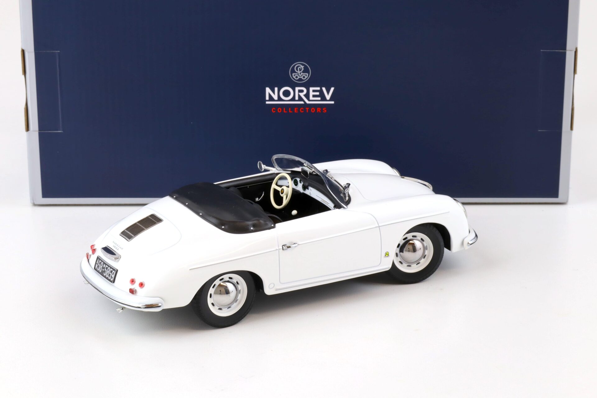 1:18 Norev Porsche 356 Speedster 1954 white