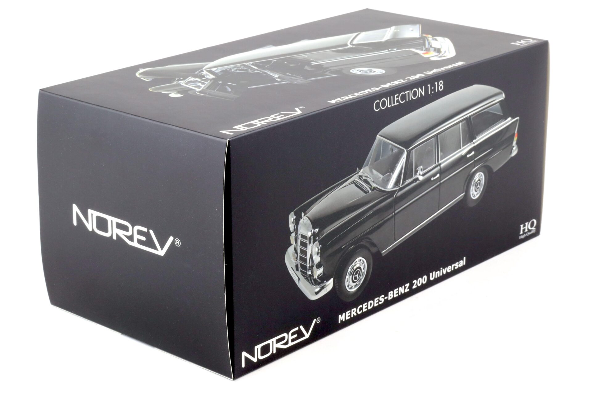 1:18 Norev Mercedes 200 Universal 1966 black