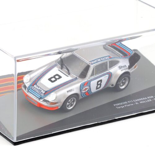 1:43 Altaya Porsche 911 Carrera RSR Targa Florio 1973 MARTINI #8 Müller/ Van Lennep