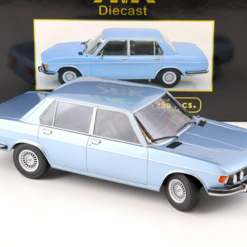 1:18 KK-Scale BMW 3.0 S Limousine 2nd Series blue metallic 1971