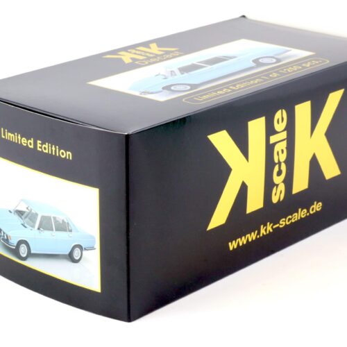 1:18 KK-Scale BMW 3.0 S Limousine 2nd Series blue metallic 1971