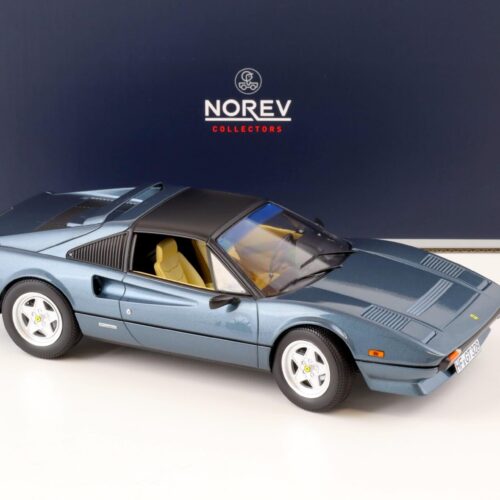 1:18 Norev Ferrari 308 GTS Quattrovalvole 1982 blue metallic - Limited 1000 pcs.