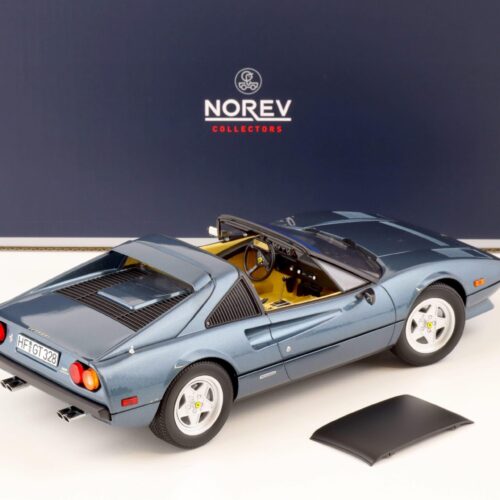 1:18 Norev Ferrari 308 GTS Quattrovalvole 1982 blue metallic - Limited 1000 pcs.
