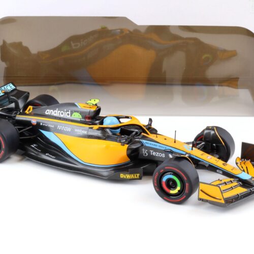 1:18 Solido McLaren MCL36 Norris Emilia Romagna GP 2022 orange / black / blue