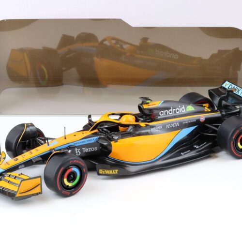 1:18 Solido McLaren MCL36 Ricciardo Australia GP 2022 orange / black / blue