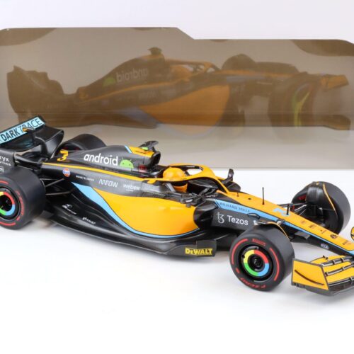 1:18 Solido McLaren MCL36 Ricciardo Australia GP 2022 orange / black / blue