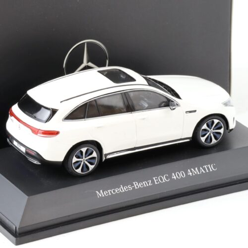 1:43 Spark Minimax Mercedes EQC 400 4Matic polar white DEALER VERSION