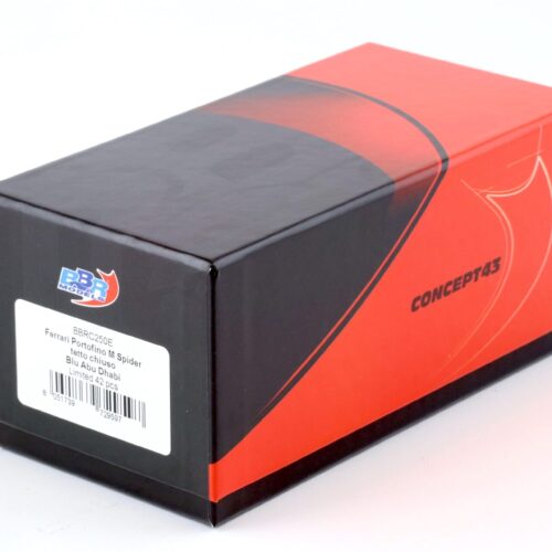 1:43 BBR Ferrari Portofino M Spider tetto chiuso Blu Abu Dhabi - Limited 42 pcs.