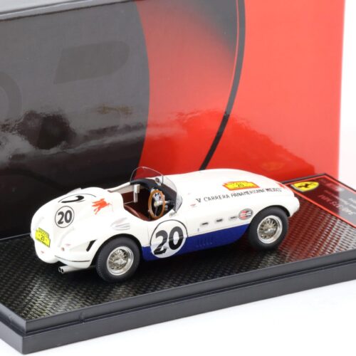 1:43 BBR Ferrari 340/375 MM V Carrera Panamericana 1954 Hill Ginther #20 - Limited 500 pcs. - Image 2