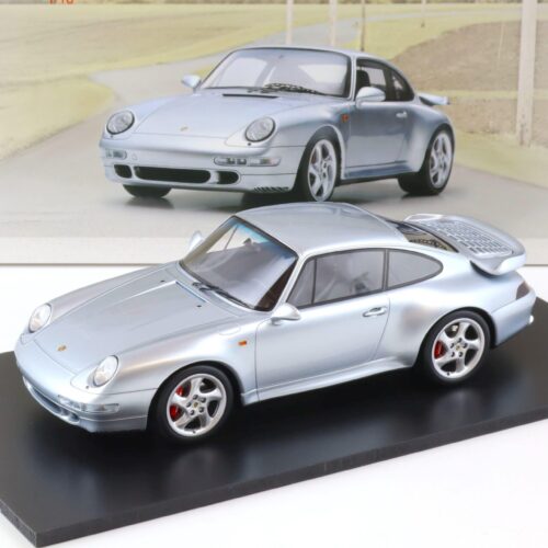 1:18 Spark Porsche 911 (993) Turbo Coupe 1997 silver metallic 18S468