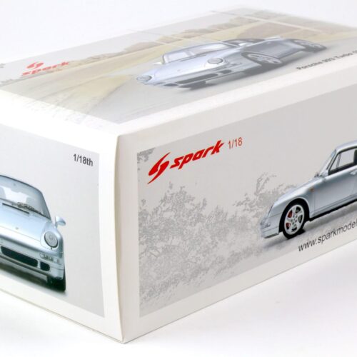 1:18 Spark Porsche 911 (993) Turbo Coupe 1997 silver metallic 18S468