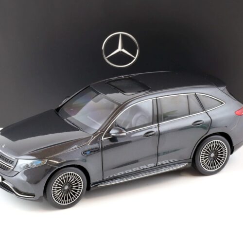1:18 NZG Mercedes EQC 400 4Matic N293 graphite grey DEALER VERSION