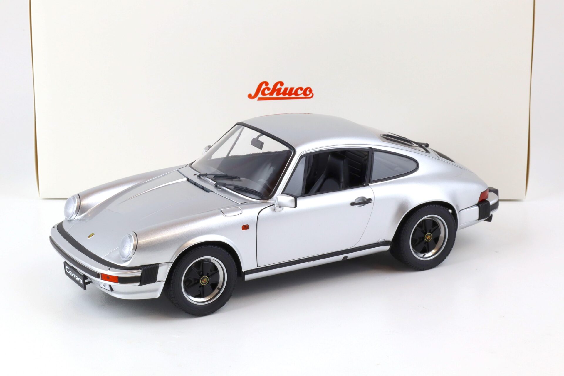 1:12 Schuco Porsche 911 Carrera 3.2 Coupe silver metallic