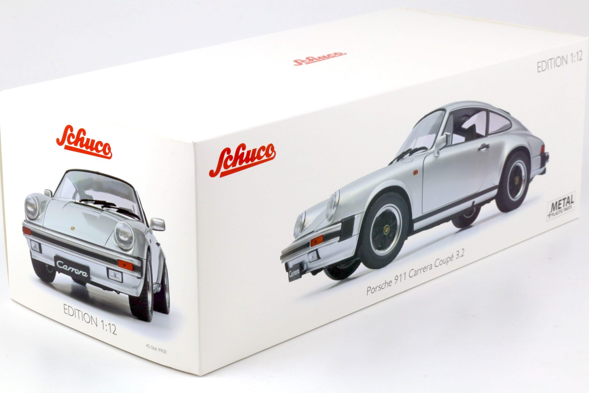 1:12 Schuco Porsche 911 Carrera 3.2 Coupe silver metallic