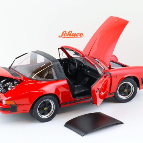 1:12 Schuco Porsche 911 Carrera 3.2 Targa indisch red