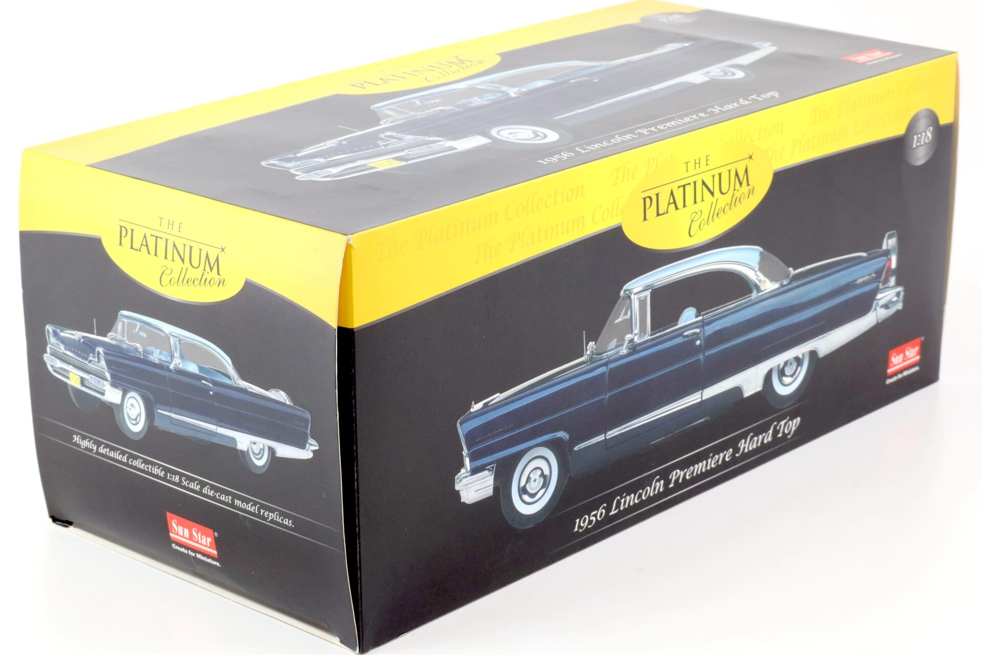 1:18 Sun Star 1956 Lincoln Premiere Hard Top Fairmont blue/ Admiralty blue
