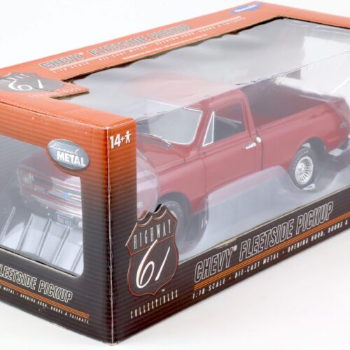 1:18 Highway61 Chevrolet Fleetside Pickup red 50561