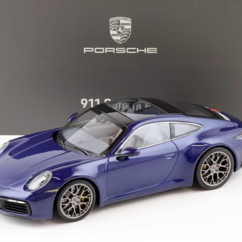 1:18 Minichamps Porsche 911 (992) Carrera 4S Coupe Enzian blue WAP DEALER