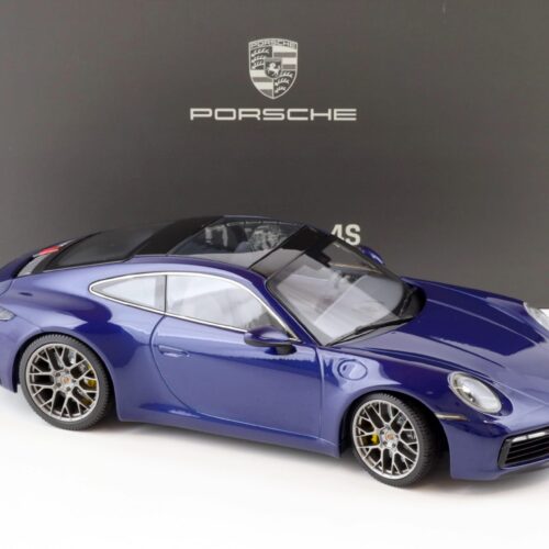 1:18 Minichamps Porsche 911 (992) Carrera 4S Coupe Enzian blue WAP DEALER