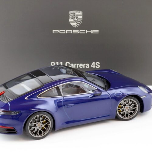 1:18 Minichamps Porsche 911 (992) Carrera 4S Coupe Enzian blue WAP DEALER