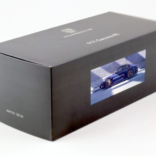 1:18 Minichamps Porsche 911 (992) Carrera 4S Coupe Enzian blue WAP DEALER