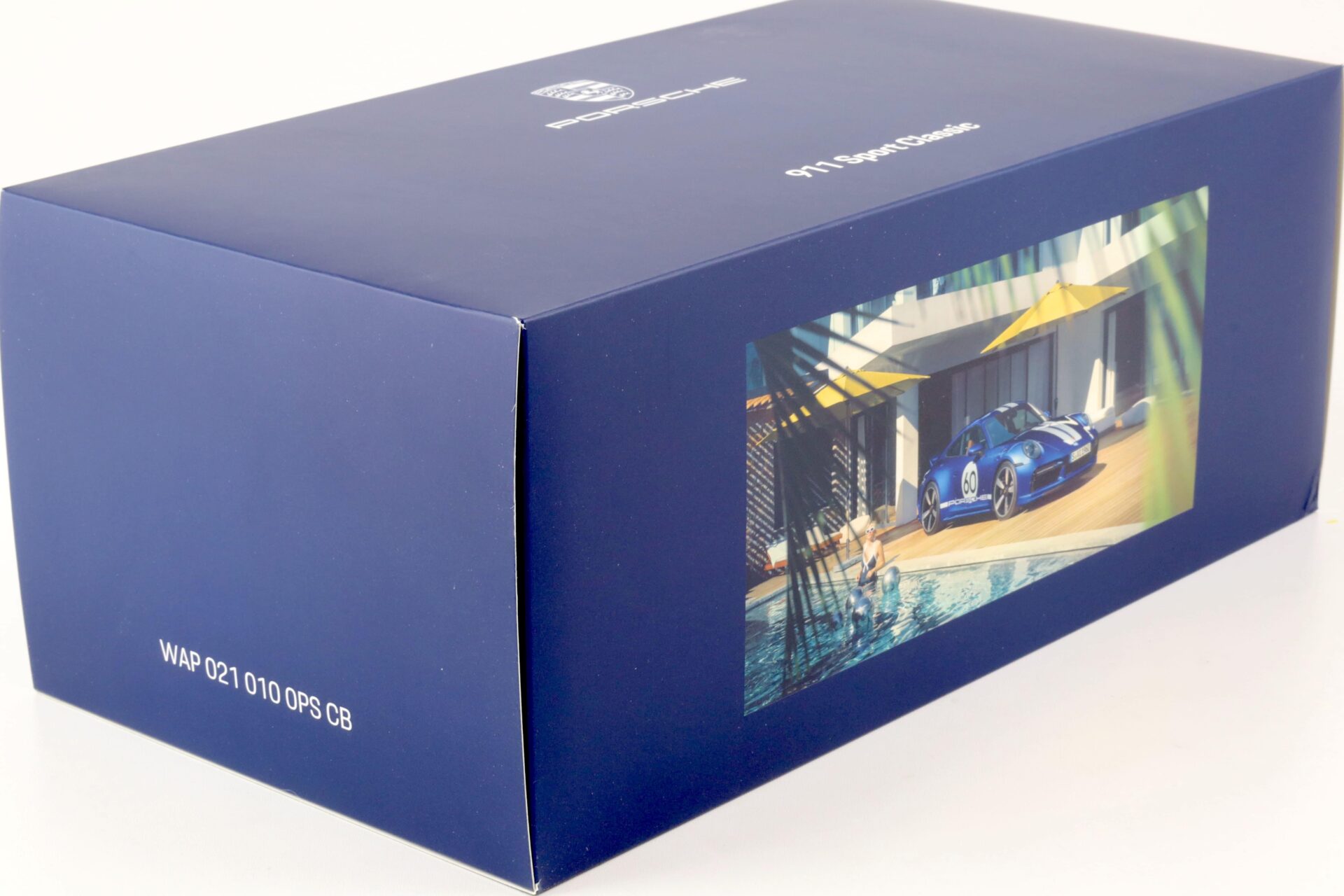 1:18 Spark Porsche 911 (992) Sport Classic gentian blue metallic 2022 WAP DEALER