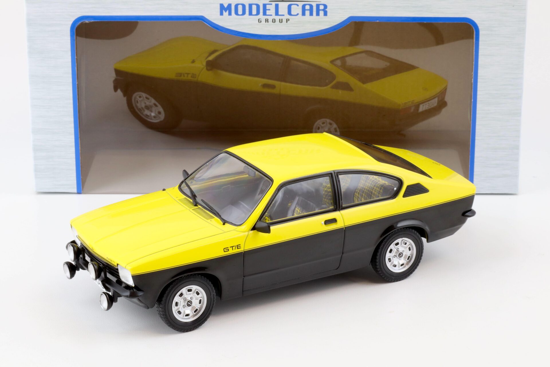 ID 78065 orig.jpg 1:18 MCG Opel Kadett C GT/E Coupe yellow/ black 1975