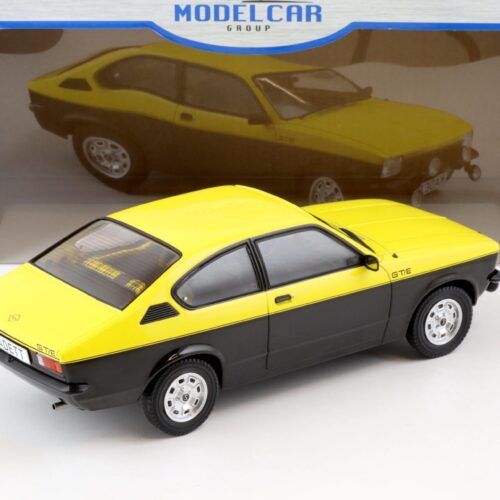 1:18 MCG Opel Kadett C GT/E Coupe yellow/ black 1975