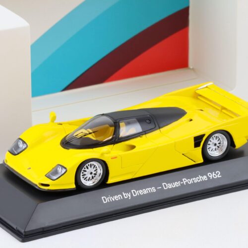 1:43 Spark Dauer Porsche 962 yellow 75 Years Porsche MAP DEALER