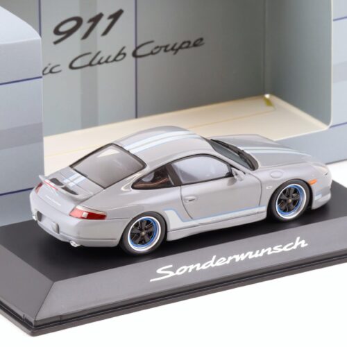 1:43 Spark Porsche 911 (996) Classic Club Coupe Sonderwunsch grey MAP DEALER