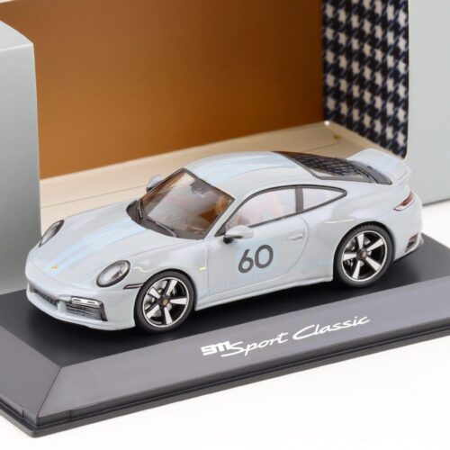 1:43 Spark Porsche 911 (992) Sport Classic Coupe 2022 grey WAP DEALER