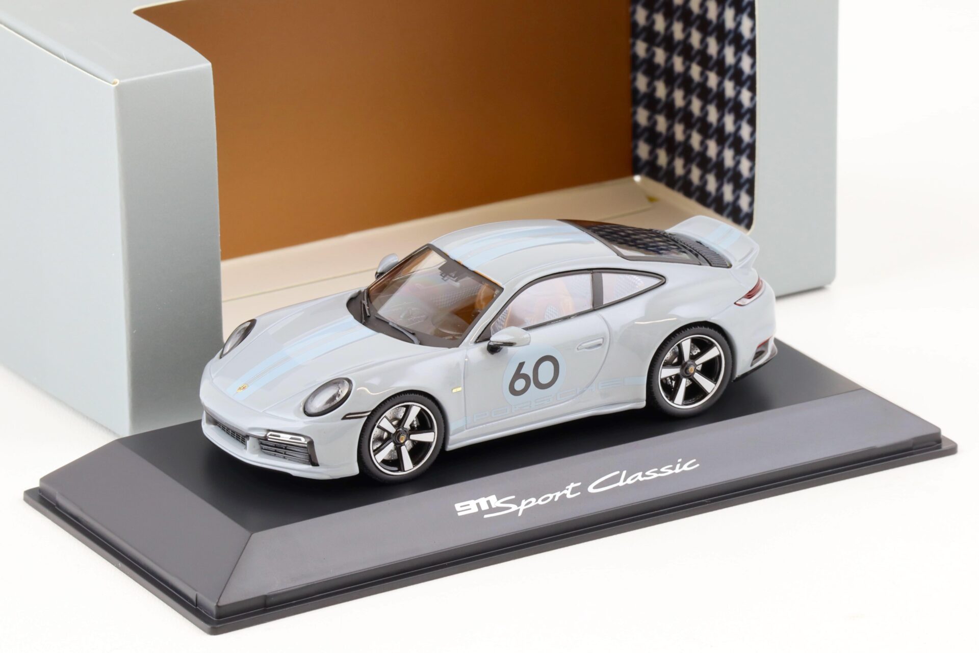 1:43 Spark Porsche 911 (992) Sport Classic Coupe 2022 grey WAP DEALER