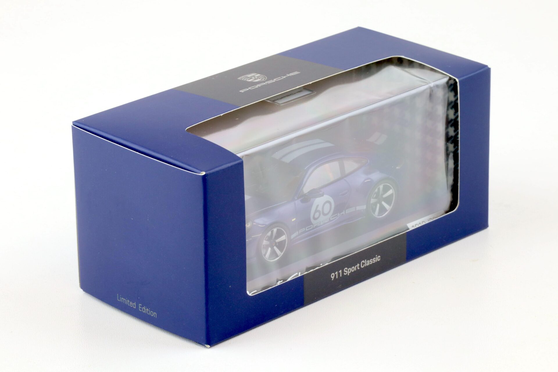 1:43 Spark Porsche 911 (992) Sport Classic Coupe 2022 Gentian blue WAP DEALER