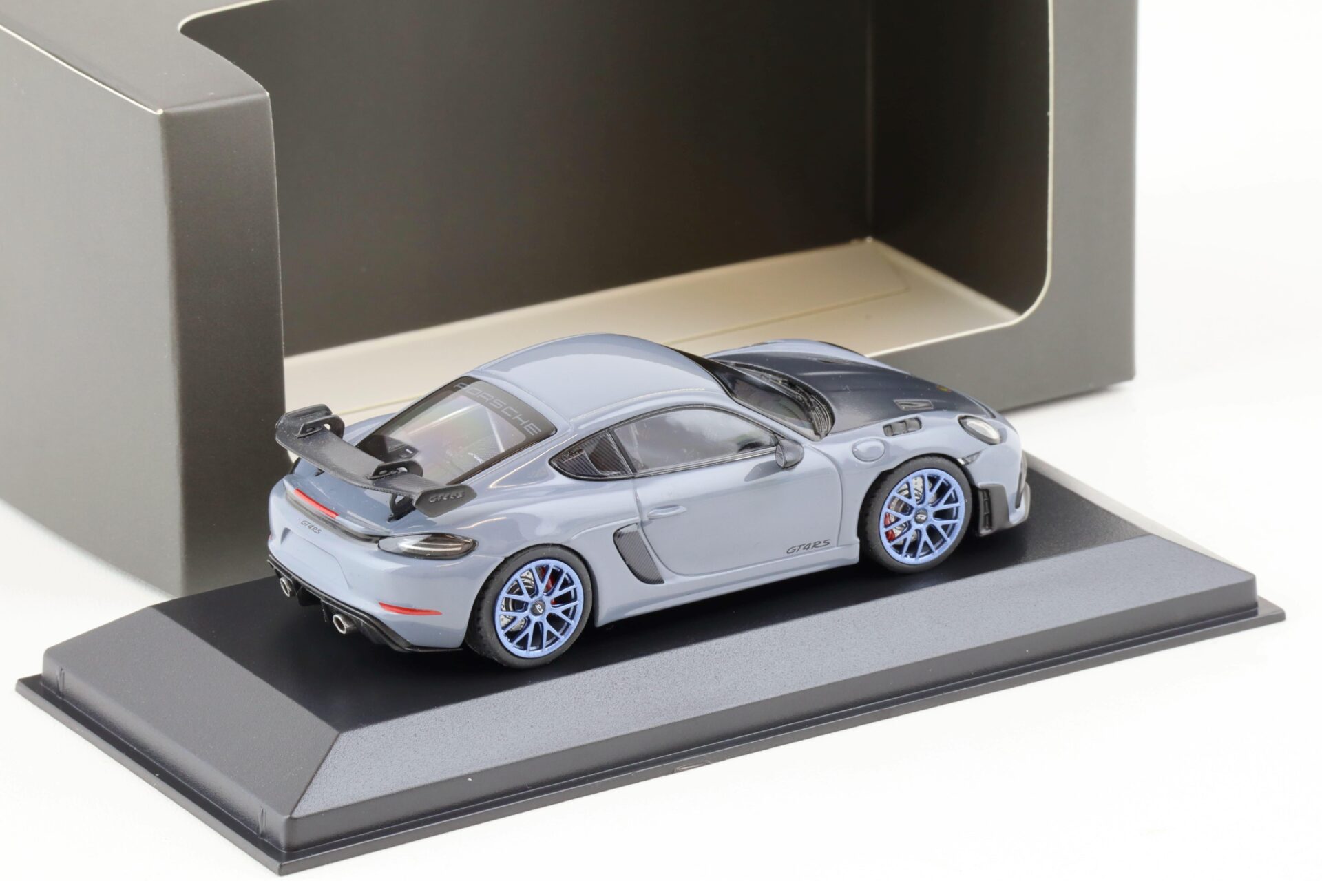 1:43 Minichamps Porsche 718 Cayman GT4 RS Arktik grey 2022 WAP DEALER