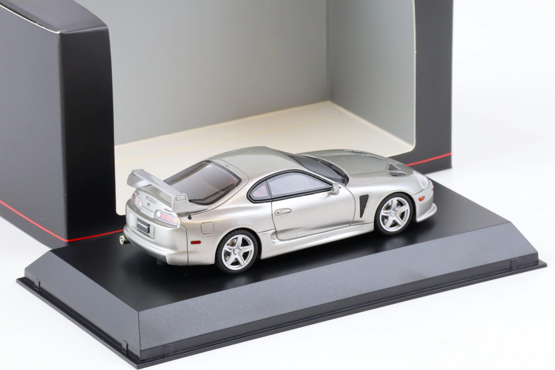 1:43 Kyosho Toyota Supra TRD 3000GT Coupe silver metallic 1998