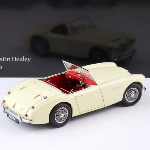 1:18 Kyosho Austin Healey 3000 MK-1 (BN7) Roadster English white 1960