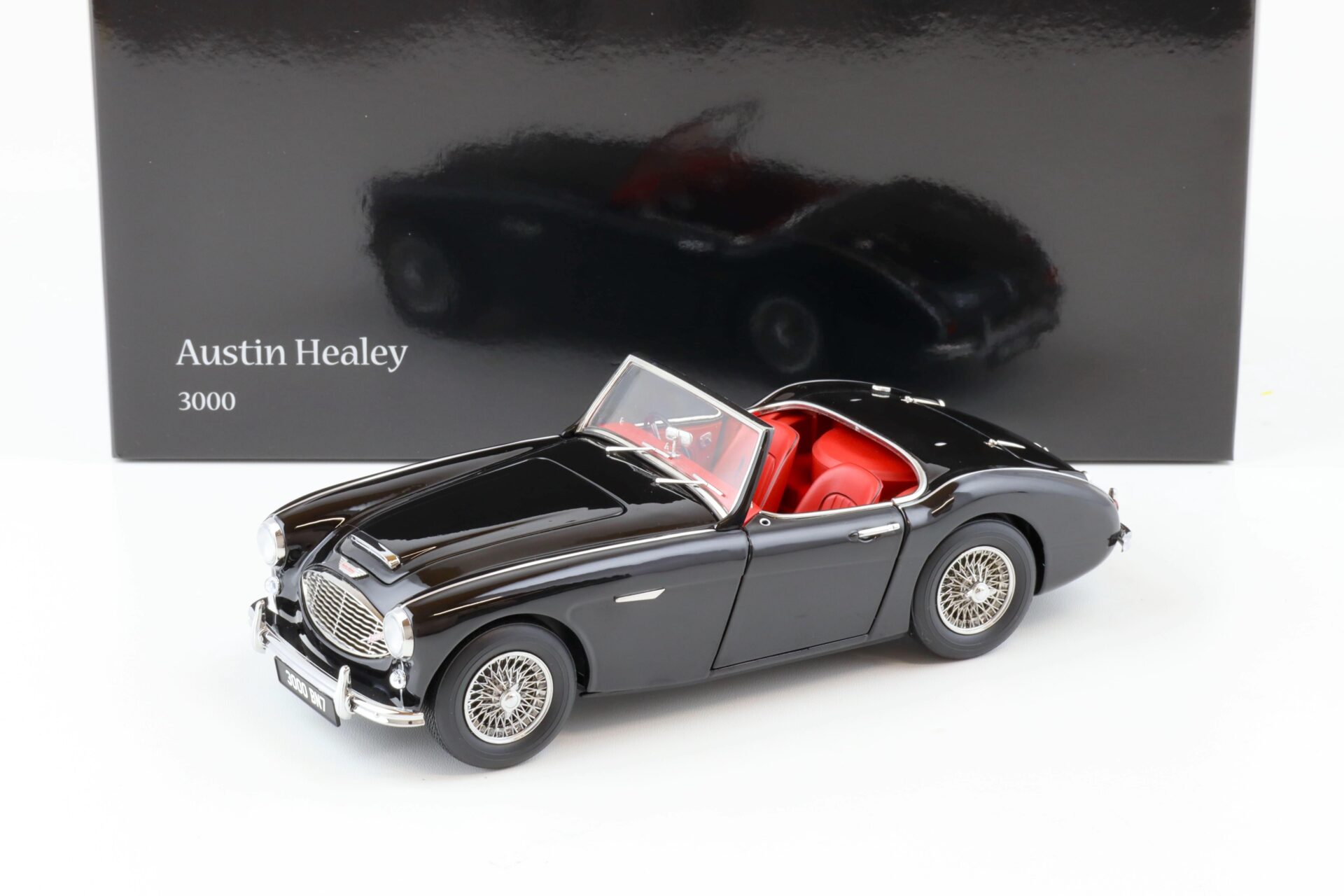 1:18 Kyosho Austin Healey 3000 MK-1 (BN7) Roadster black 1960