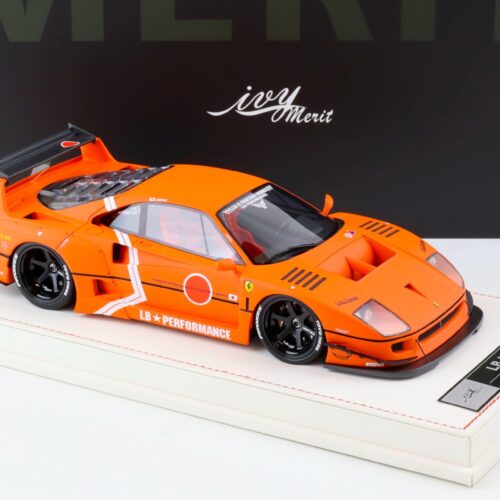 1:18 Ivy Model Merit Ferrari F40 LB Works LBWK Fighter orange - Limited 88 pcs.