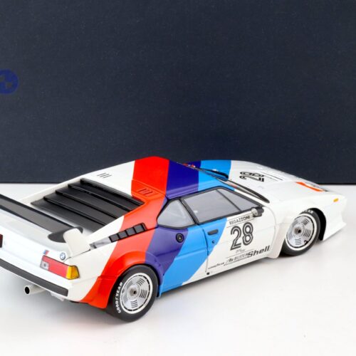 1:18 Minichamps BMW M1 Procar Clay Regazzoni #28 white/ blue/ red DEALER VERSION