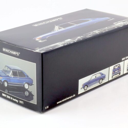 1:18 Minichamps BMW 2000 tii Touring 1971 blue metallic