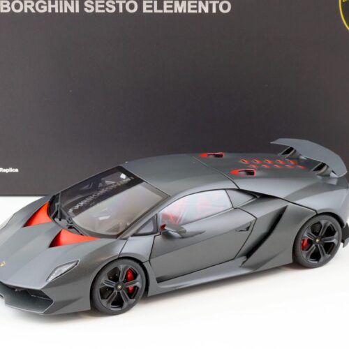 1:18 AUTOart Lamborghini Sesto Elemento Grey Carbon Fiber Pattern 74671