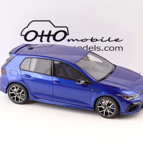 1:18 OTTO mobile OT413 VW Golf 8 R blue metallic 2021